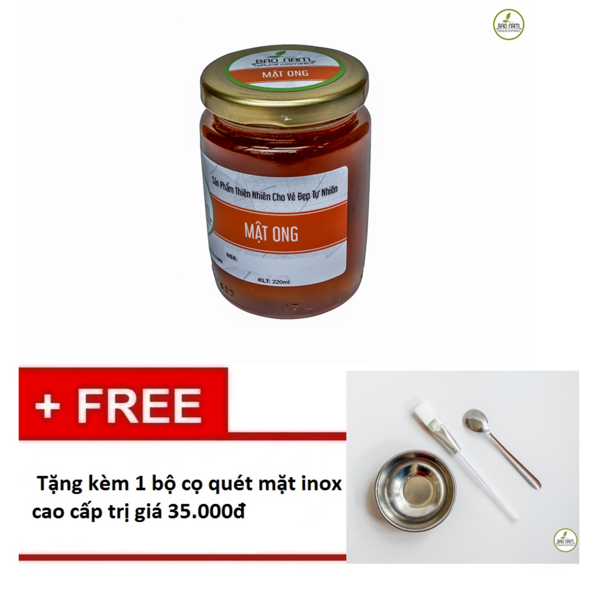 [Hcm]Mật Ong Nguyên Chất Đắp Mặt Bảo Nam 20Ml + Tặng Bộ Cọ Quét Mặt