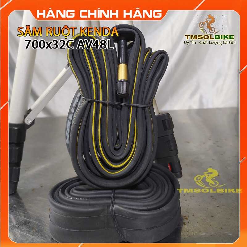 Săm Ruột Xe Đạp KENDA 700x32C AV48L(Van xe máy dài 48mm) - Siêu Bền Chính Hãng