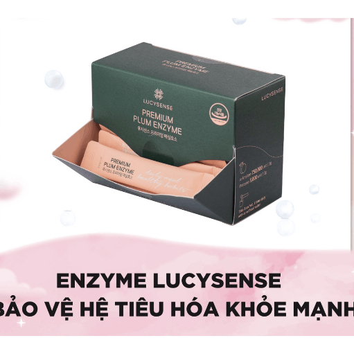 Enzyme mận hỗ trợ tiêu hóa lợi khuẩn và thải độc Lucysense Premium (nguyên hộp) MP0020