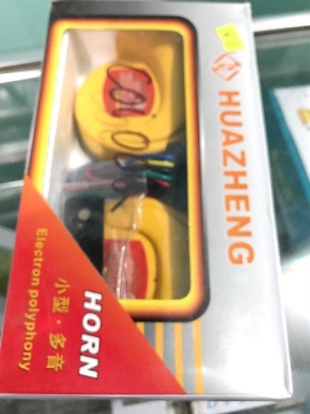 Còi ngân nhiều tiếng 12V Hongzeng còi hơi kèn hơi phụ tùng phụ kiện ô tô phụ tùng Hùng Lỳ