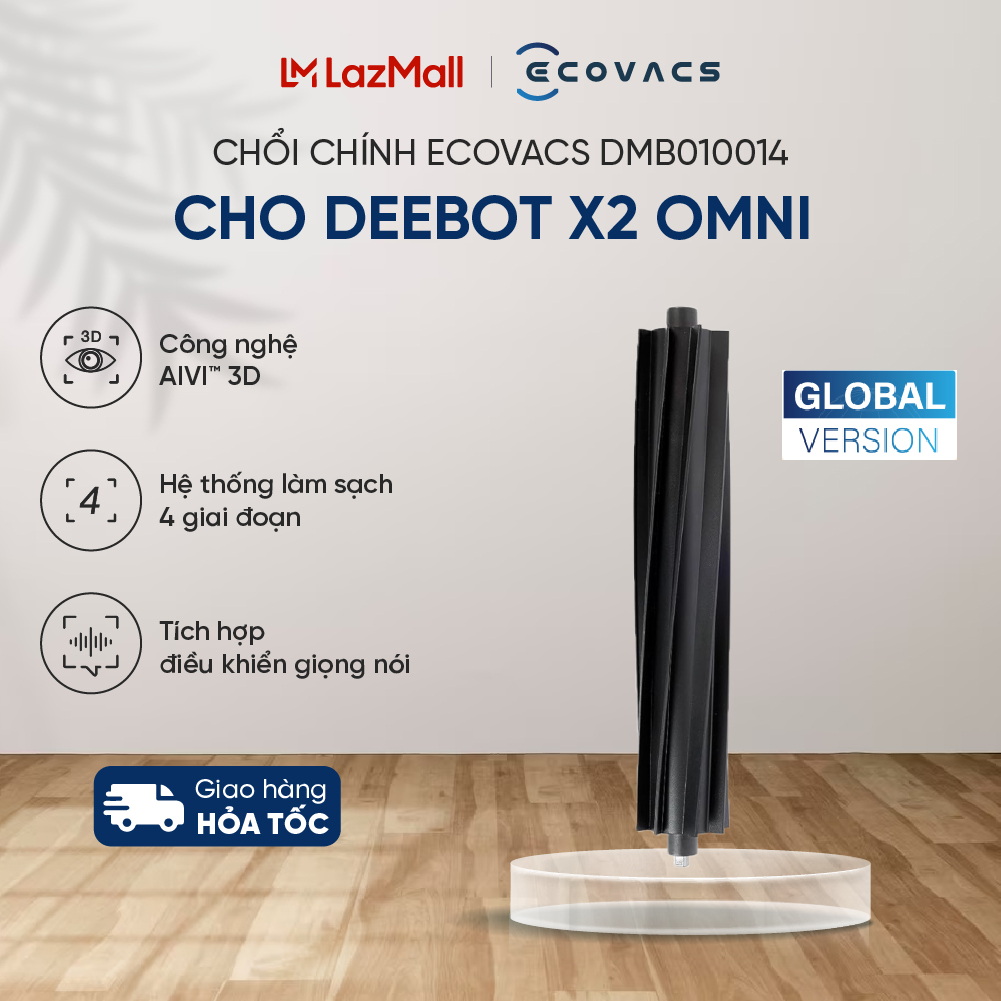 Chổi chính Ecovacs DMB010014 cho Deebot X2 OMNI