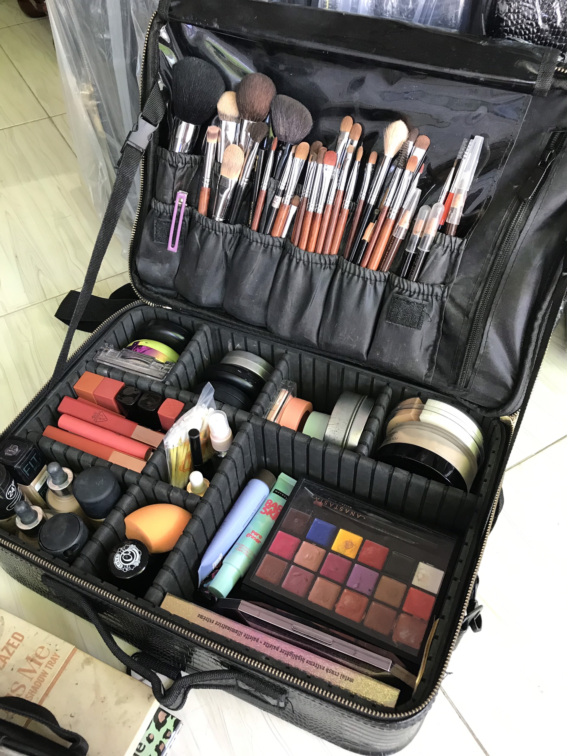 Cốp Makeup Da Rắn