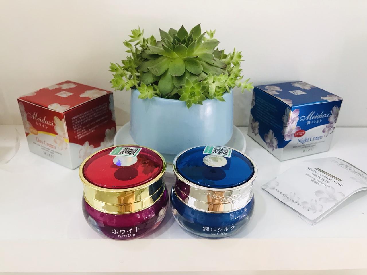 [Hàng Loại 1] – Bộ kem Meiduzi ngày & đêm – Nám  tàn nhang trắng da