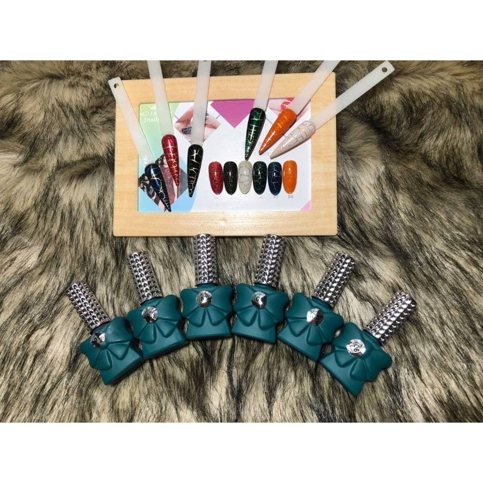 Set Sơn Gel Nứt (Kèm Bảng Màu)