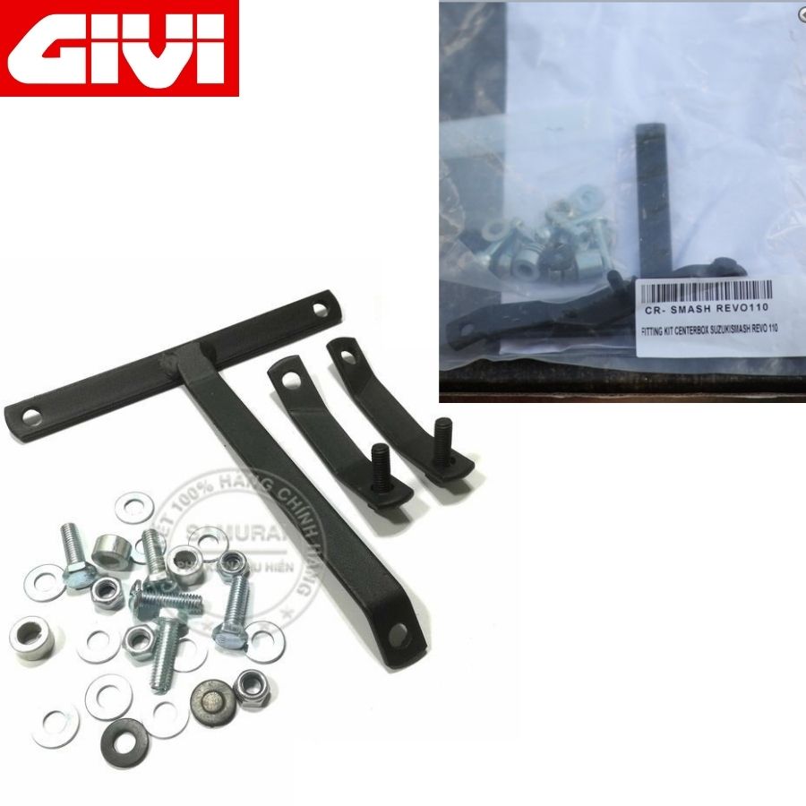 Pát gắn thùng giữa givi Exciter 150 winner 150 WAVE RS110 / WAVE RSX110 JUPITER RC 2011/ JUPITER RC 