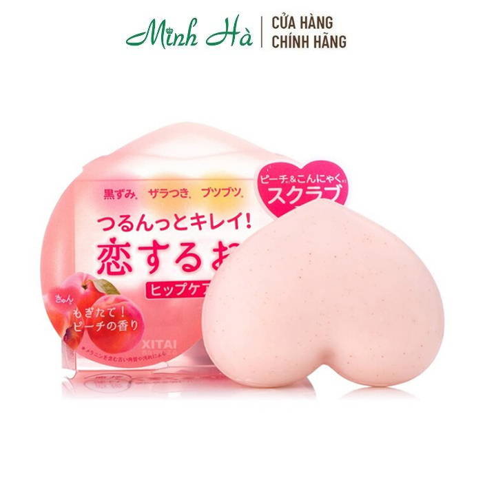 Xà phòng giảm thâm mông Pelican Hip Care Soap 80g Nhật Bản