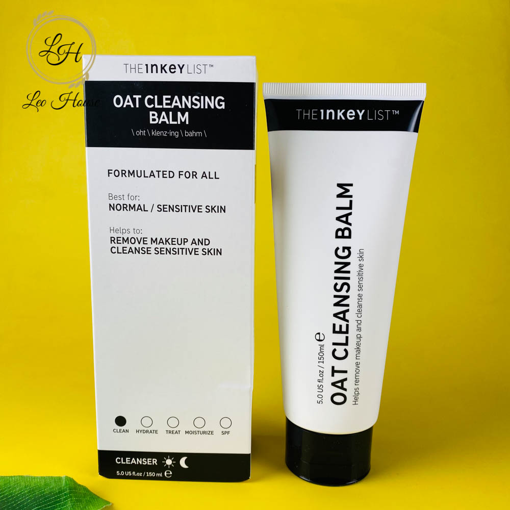 Sữa Rửa Mặt Tẩy Trang The Inkey List Oat Cleansing Balm 150Ml