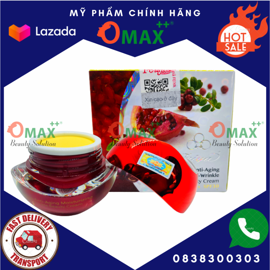 [HCM]KEM FEIYA LỰU TINH CHẤT TRÁI CÂY - LÀM TRẮNG - ?GIẢM THÂM NÁM - GIÚP CĂNG - SĂN CHẮC - BỔ SUNG VITAMIN 40G