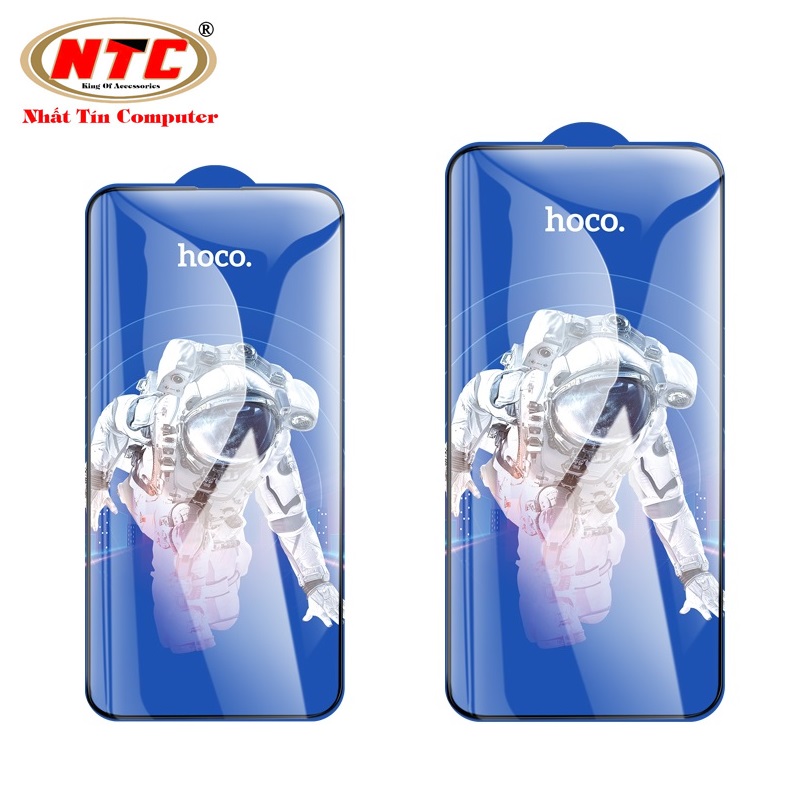 [Từ X đến 16 Pro Max] Kính cường lực Full màn hình Hoco G14 Guardian Shield Series cho iPhone (Đen) 