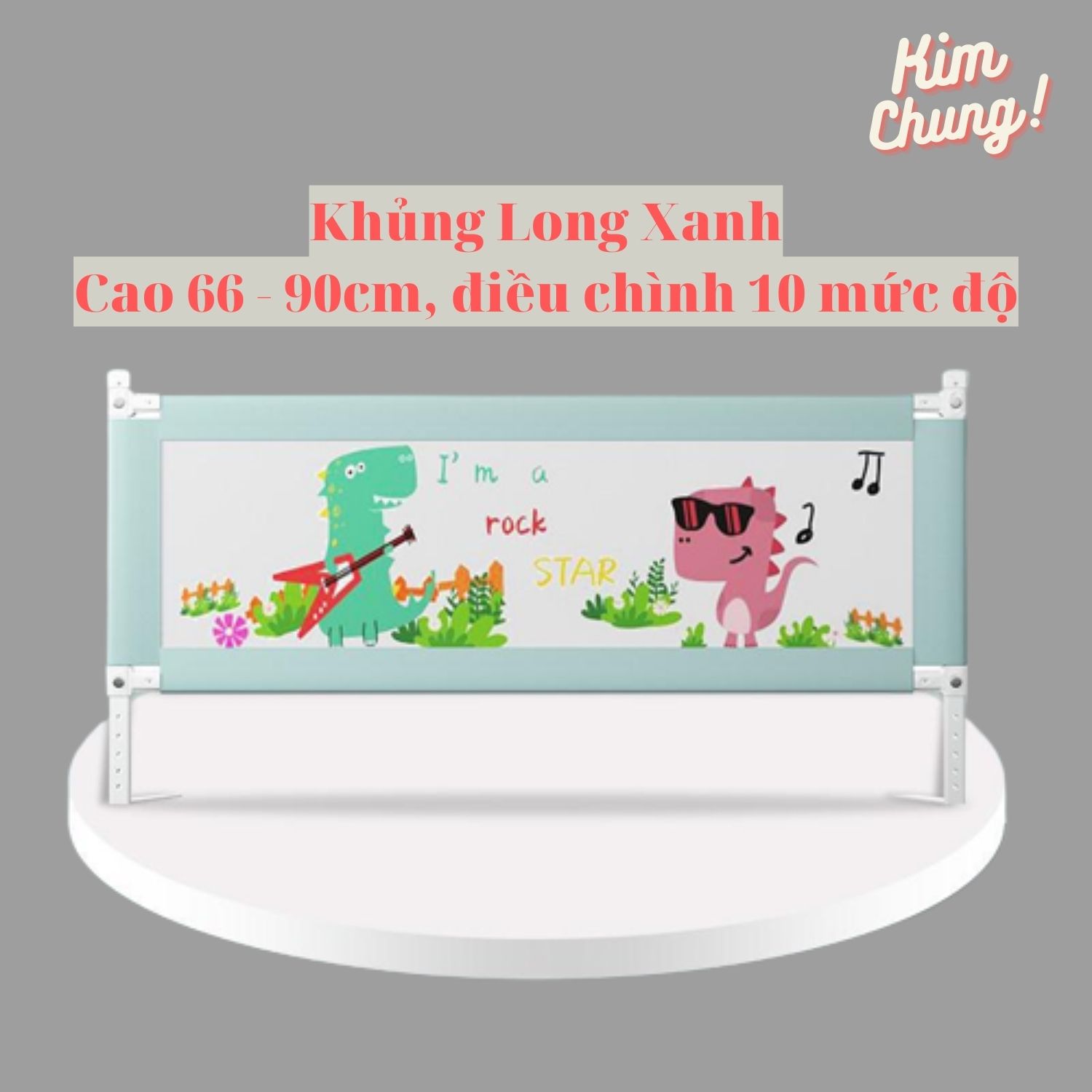 Thanh chắn giường bảo vệ an toàn cho bé (mẫu mới 2024)