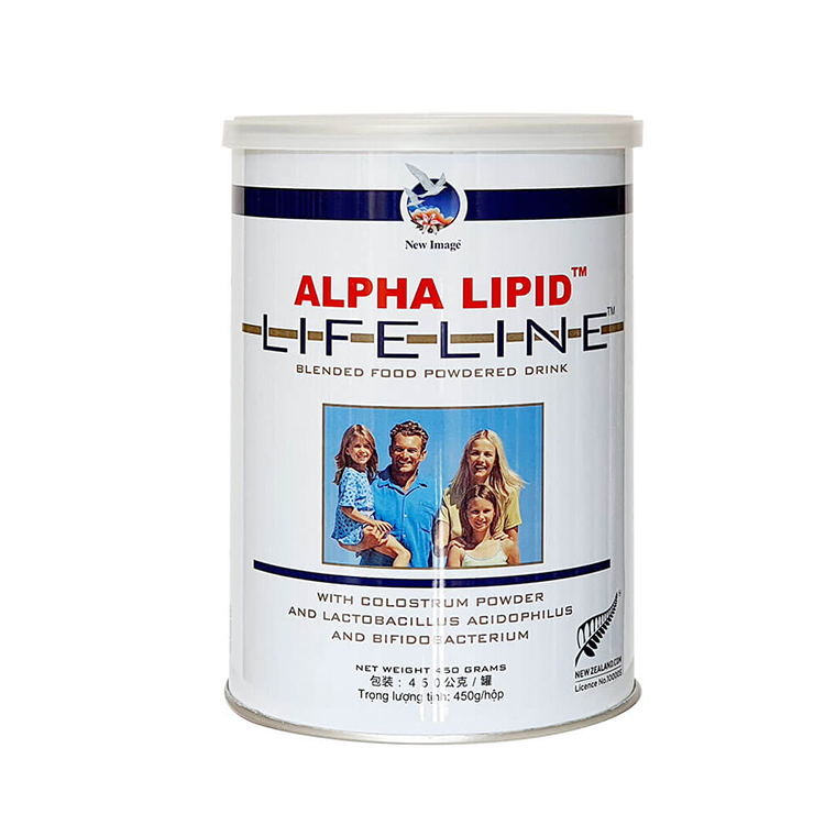 Sữa Non Alpha Lipid Lifeline 450g Chính Hãng Từ New Zealand Nguyên Mã Code