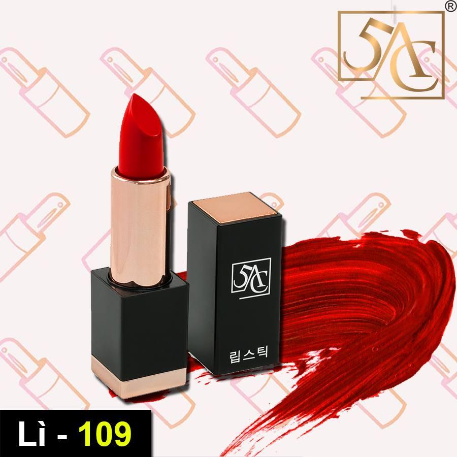 [Hcm]Son Lì Hàn Quốc Màu Đỏ Ruby 5Ac - Mã 109