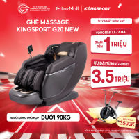 Miễn phí lắp đặt | Ghế massage Kingsport Standard G20 New công nghệ sóng âm KingSonic hiện đại với 8 bài massage
