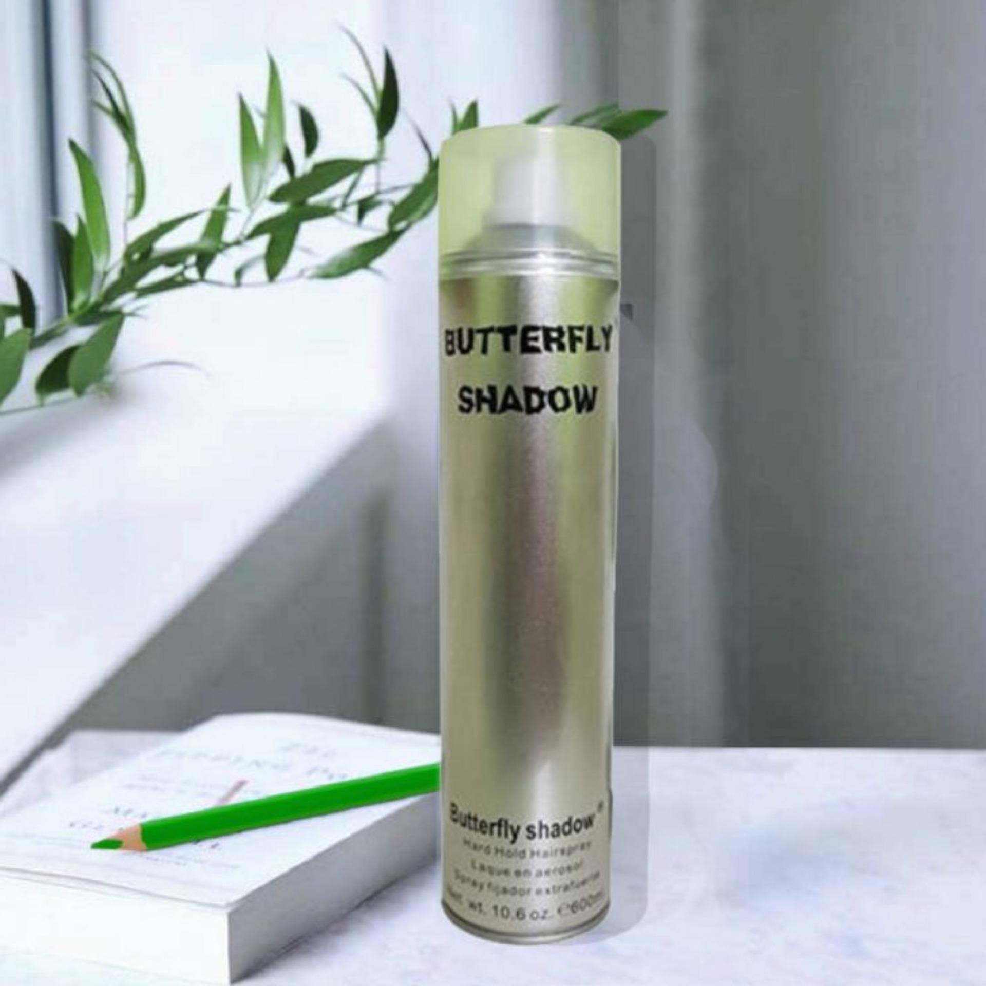 Keo Xịt Tóc Siêu Cứng Butterfly Chai Lớn 320Ml