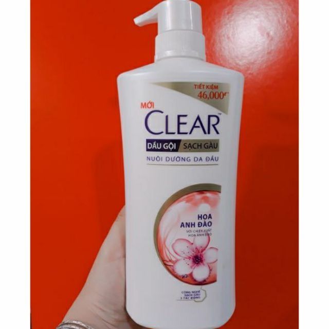 [Hcm]Dầu Gội Clear Hoa Anh Đào Chai 650G