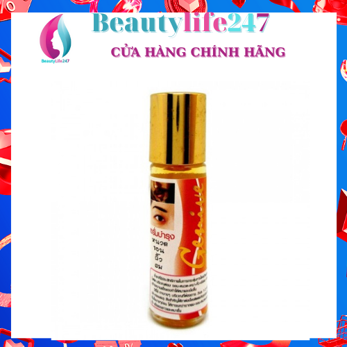 [Hcm]Serum Kích Mọc Lông Mày Lông Mi Và Râu Tóc Genive Chai 10Ml Thái Lan