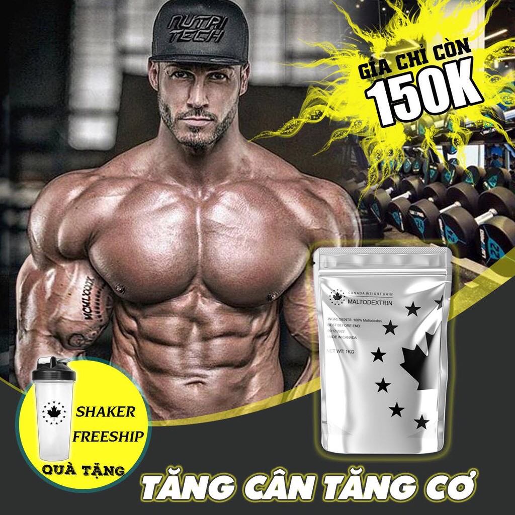 Sữa Tăng Cân Maltodextrin Combo 4 Túi ( Tặng Shaker )