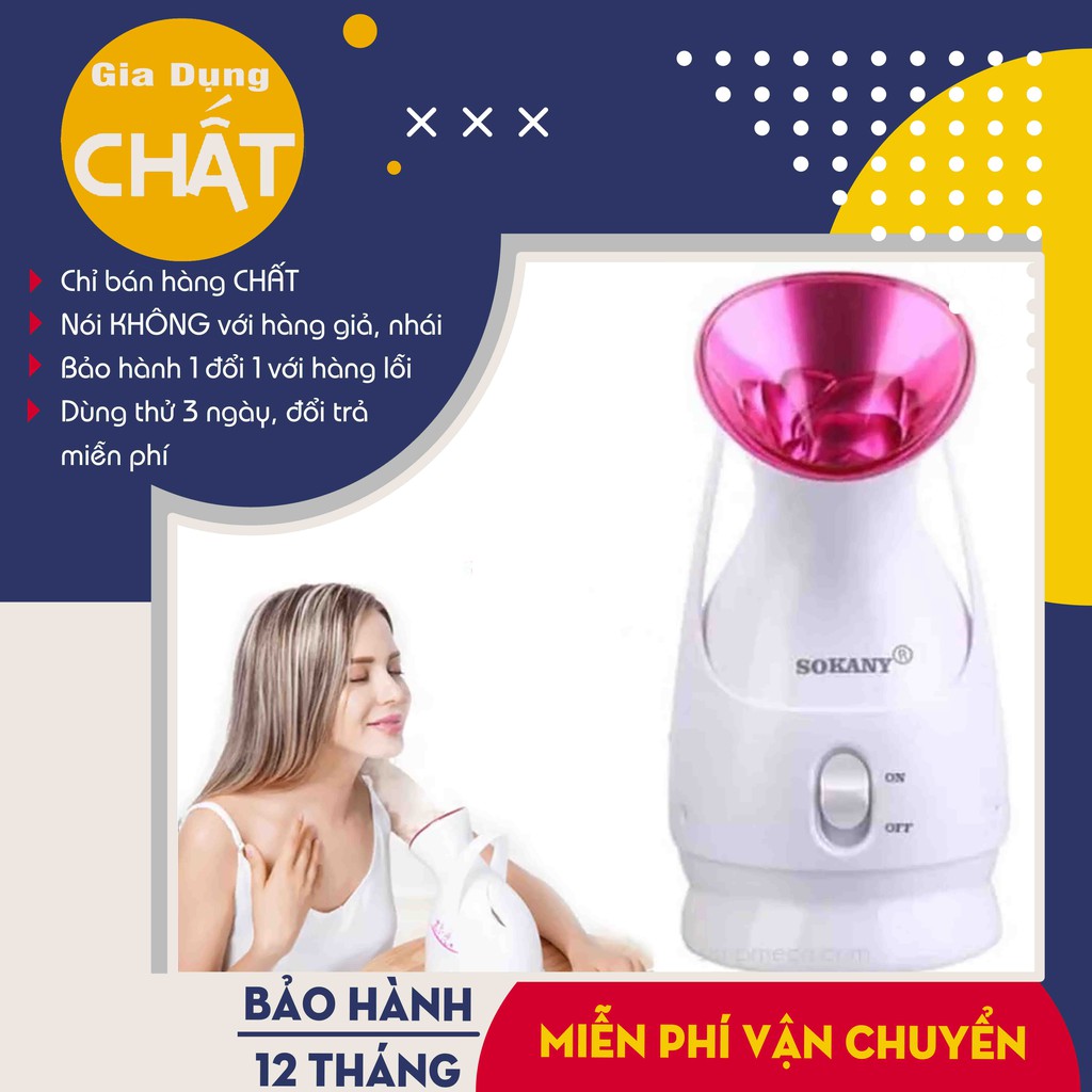 Máy Xông Hơi Mặt Sokany ( Bảo Hành 12 Tháng ) .