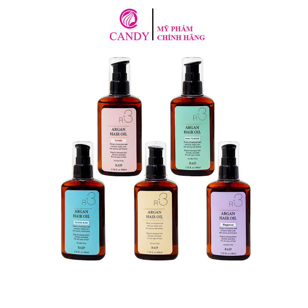 Tinh Dầu Dưỡng Tóc Raip R3 Argan Hair Oil 100ml