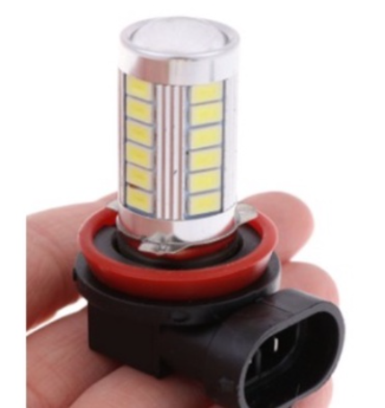 Bóng Đèn Led Sương mù 33  gầm cản trước Demi Đờ mi chân H11 H8 xe hơi ô tô siêu tiết kiệm Toyota Inn