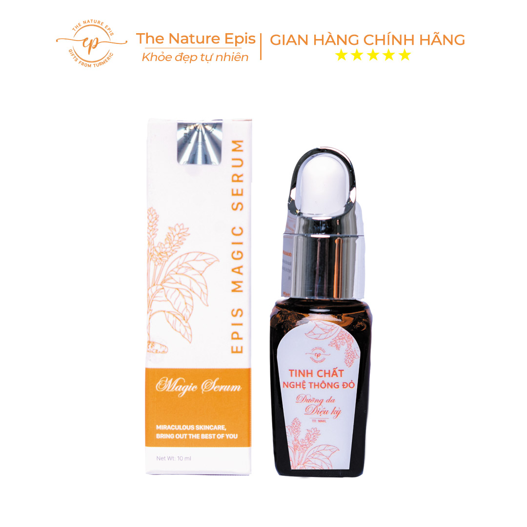 Serum Dưỡng Da Chuyên Sâu Tinh Chất Nghệ Thông Đỏ Cấp Ẩm Phục Hồi Da Ngăn Ngừa Lão Hóa Epis Magic