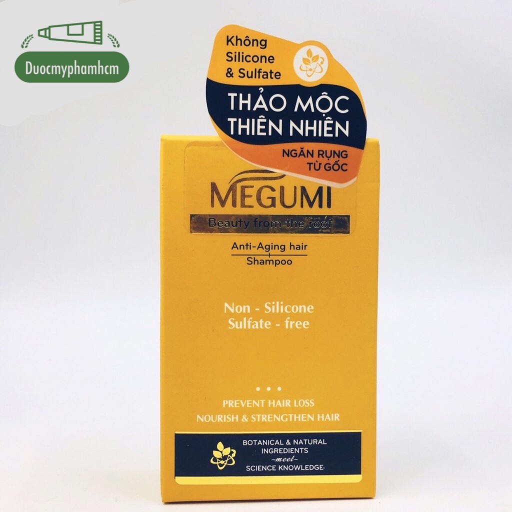 [Hcm]Hộp 5 Gói Dầu Gội Megumi