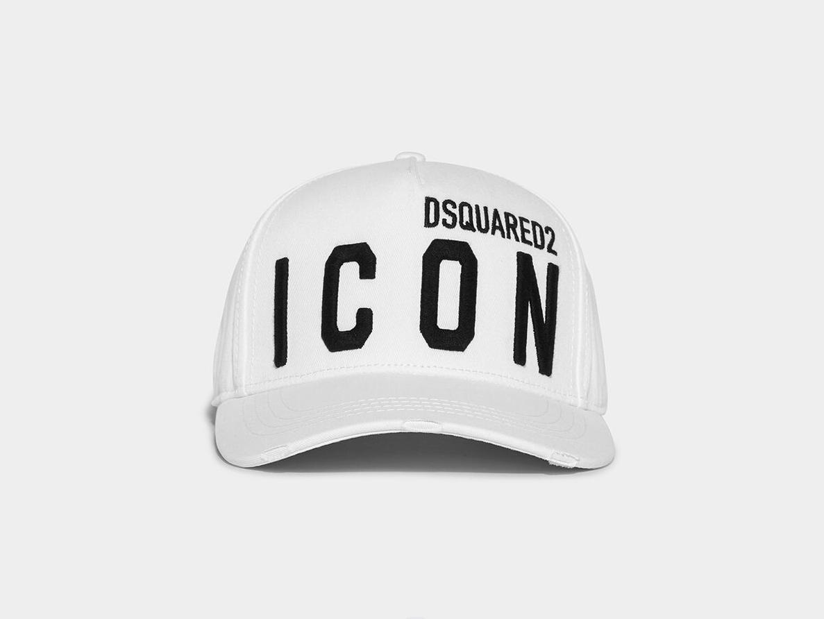 Korean Fashion Mens and Womens Retro Embroidery ICON Versatile Baseball Hat DSQ Duck Tongue Hat Trav