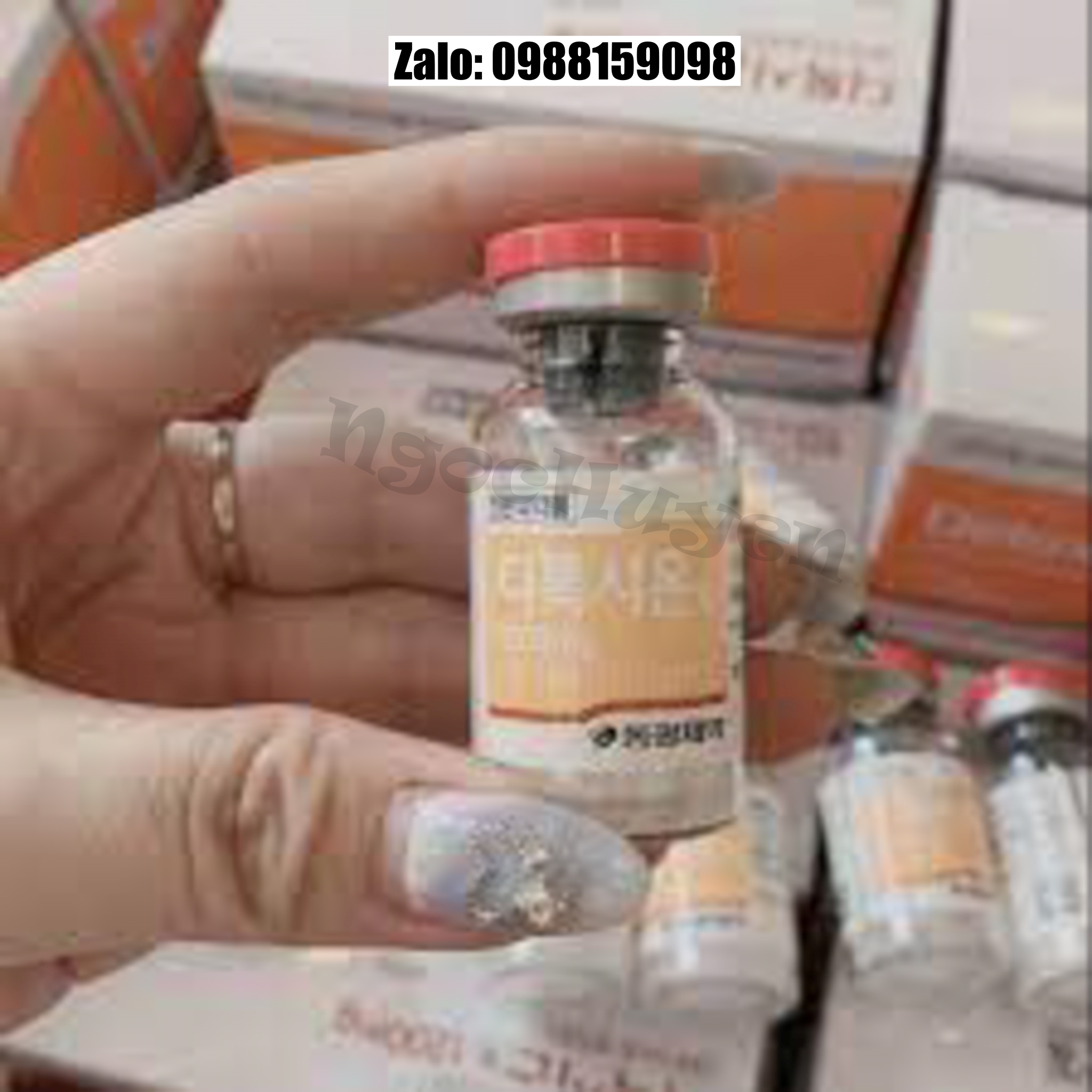 Làm Trắng Da Detoxione 1200mg 1 hộp 10 Lọ - Gluthione 1200mg Bản Mới  - Mix Meso, Mix Truyền Trắng