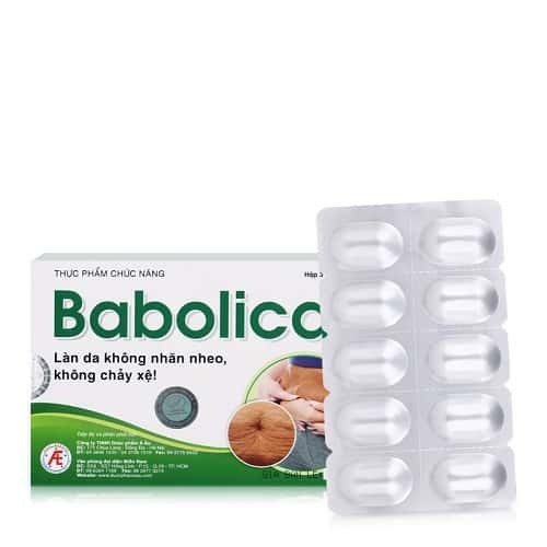 Babolica - Hỗ Trợ Phục Hồi Và Ngăn Ngừa Làn Da Nhăn Nheo Chảy Xệ