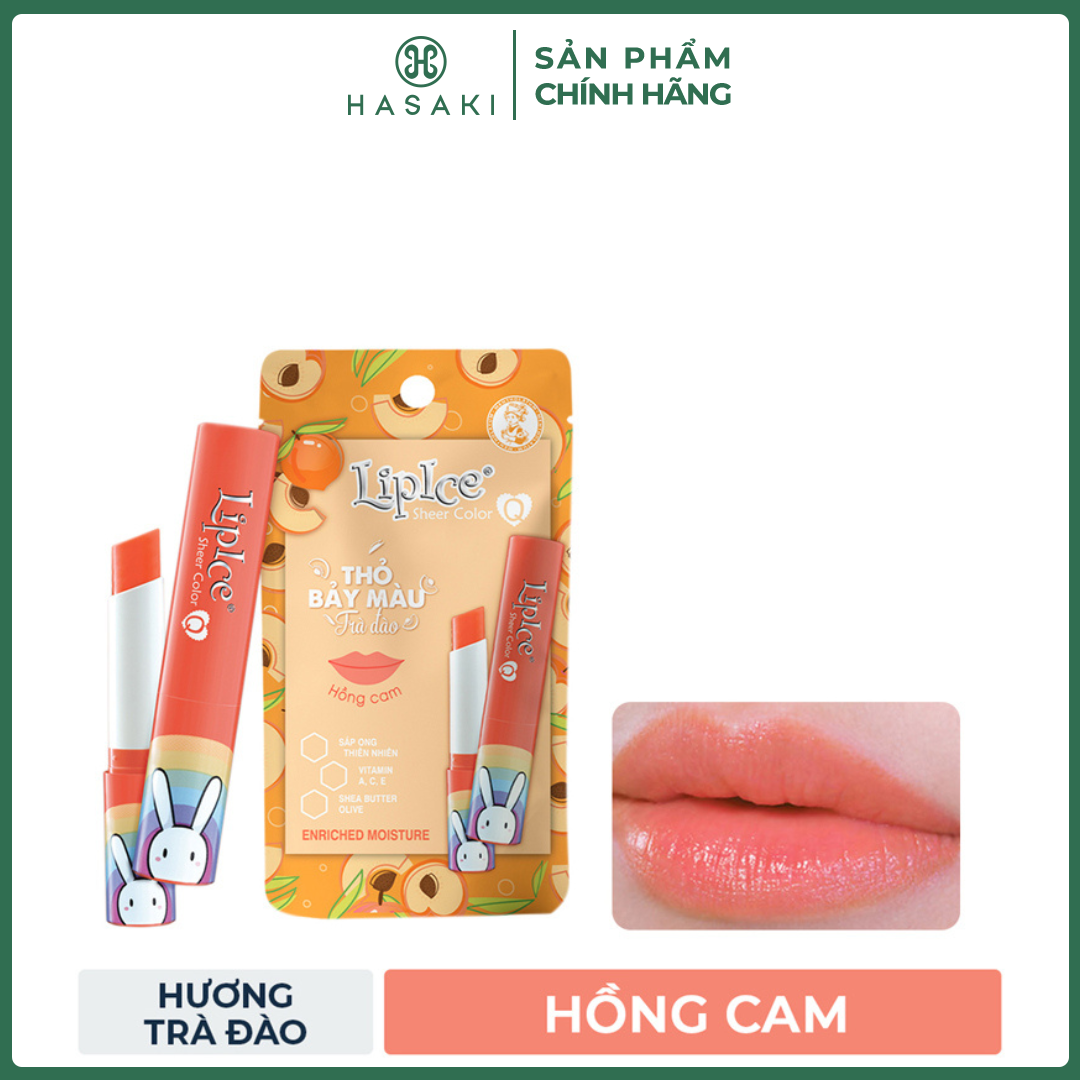 Son Dưỡng LipIce Thỏ Bảy Màu  2.4g Hasaki Sản Phẩm Chính Hãng