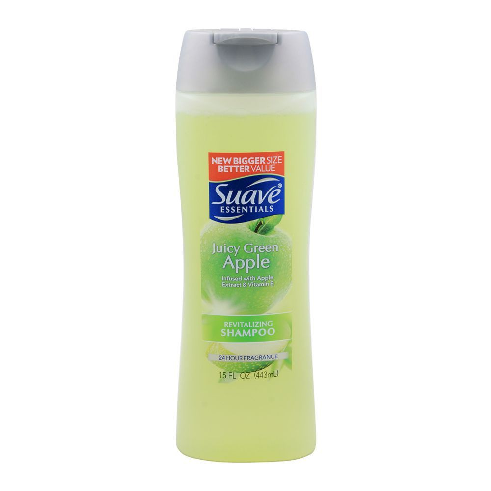 [Hcm]Dầu Gội Suave Essentials Juicy Green Apple 443Ml Của Mỹ