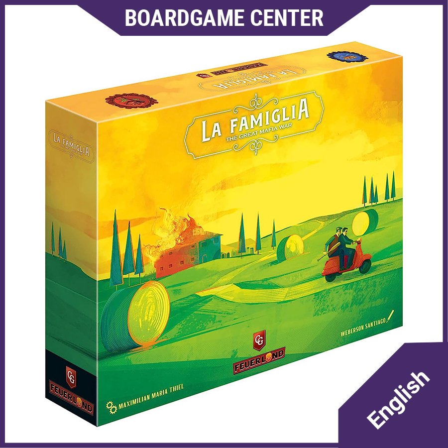 Bộ trò chơi Boardgame - La Famiglia: The Great Mafia War (2023)
