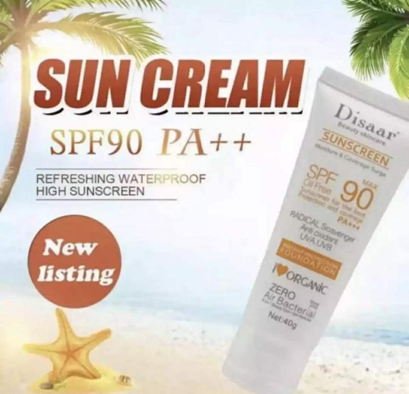 Kem Chống Nắng Disaar Làm Trắng Da Kem Chống Nắng Chỉ Số Spf 90 Kem Bảo Vệ Cơ Thể Dưỡng Ẩm Kiểm Soát Dầu Chống Lão Hóa Cho Mặt Không Cho Da Tiếp Xúc Trực Tiếp Với Tia Tử Ngoại