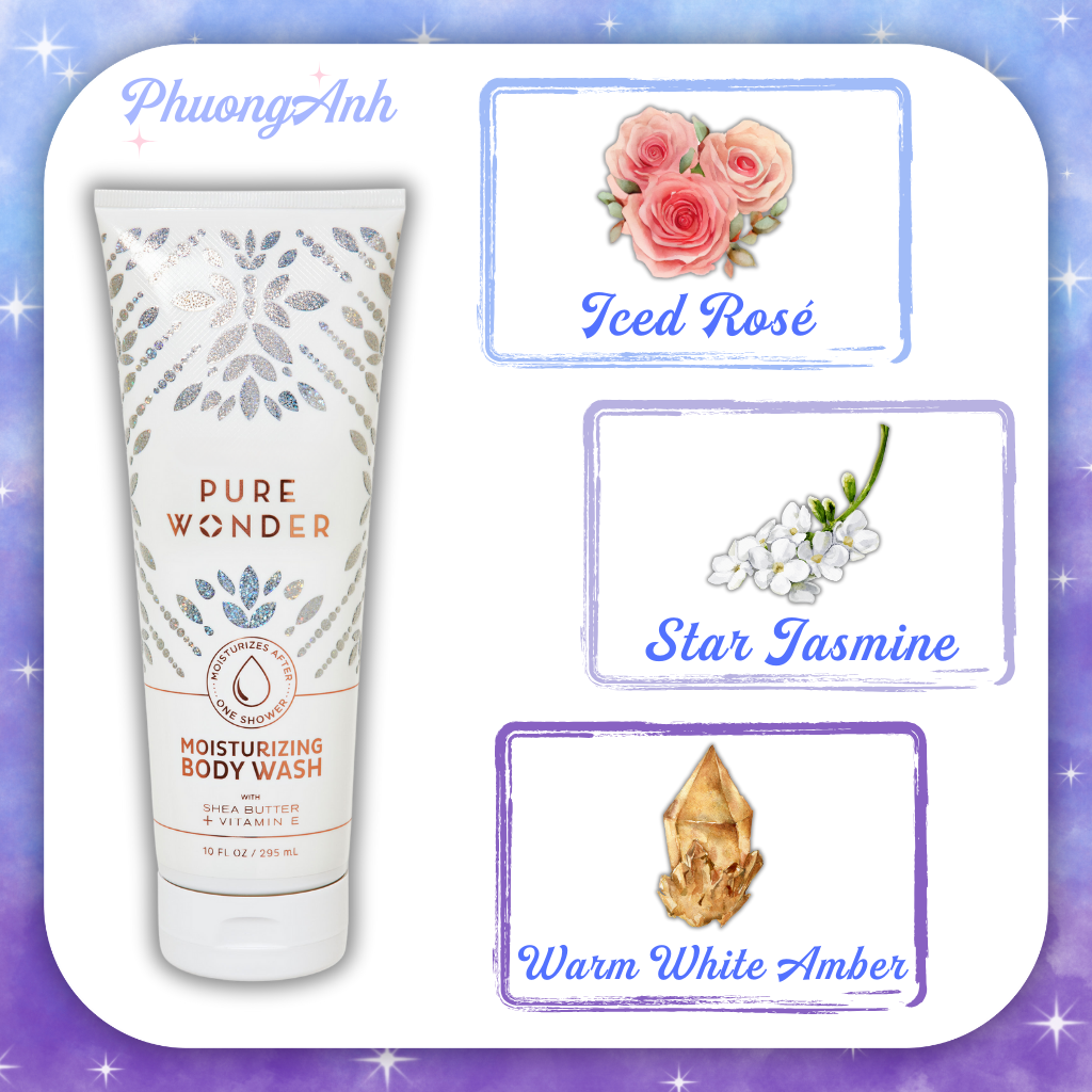 Kem Tắm Dưỡng Ẩm Hương Nước Hoa Bath & Body Works Moisturizing Body Wash 295ml