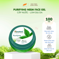 Gel dưỡng ẩm làm dịu da Himalaya Purifying Neem Face Gel 100ml