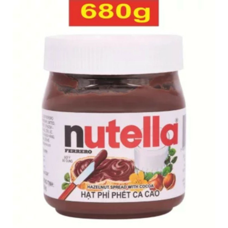Bơ Hạt Phỉ PHẾT CACAO NUTELLA 200g-750g