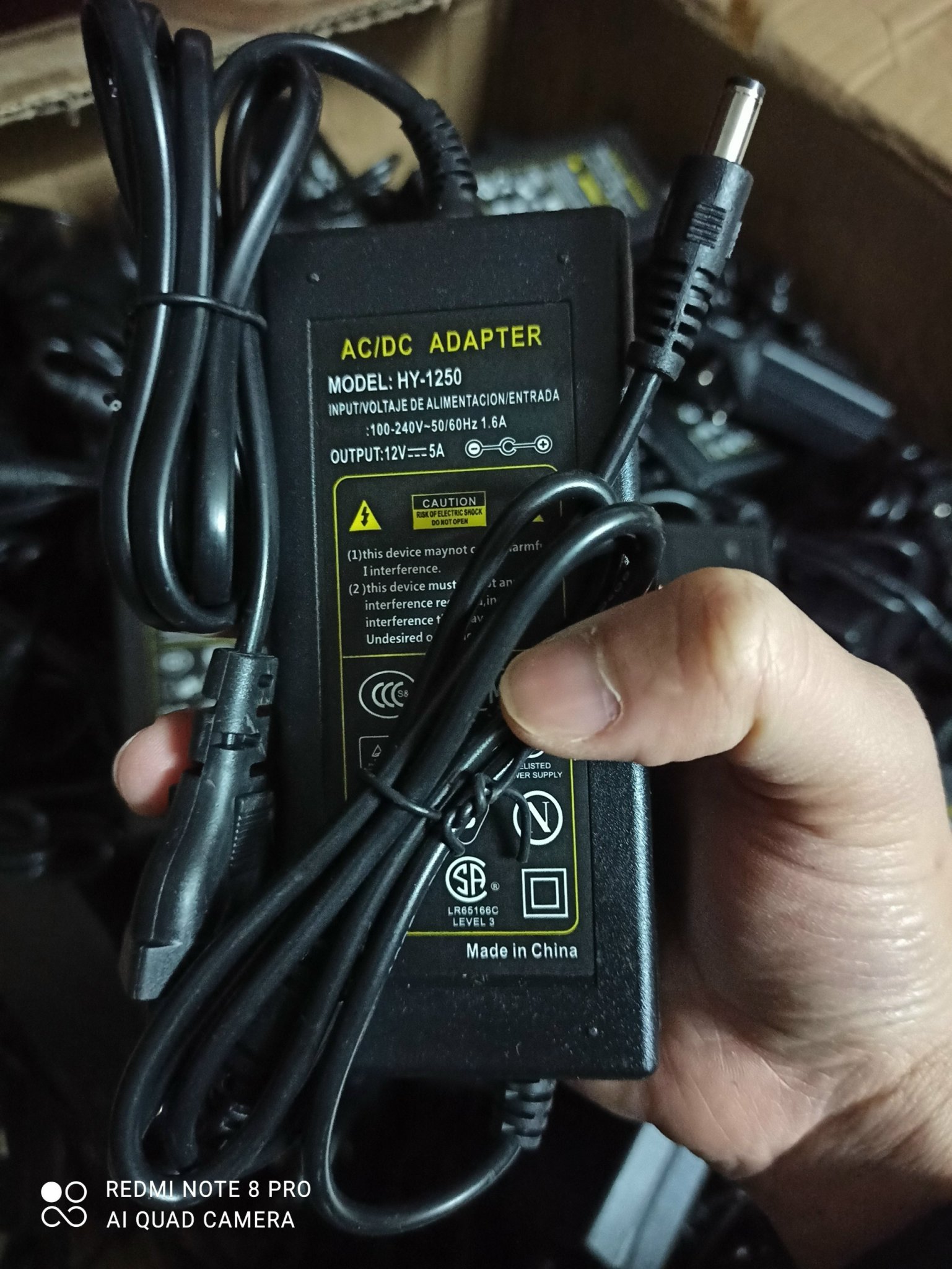( Giá sỉ ) Nguồn adapter 12V 5A chính hãng Bộ Nguồn nhựa adapter 12V5A (60W) cho đèn led camera audio quạt 12v Dòng điện ổn định Siêu bền