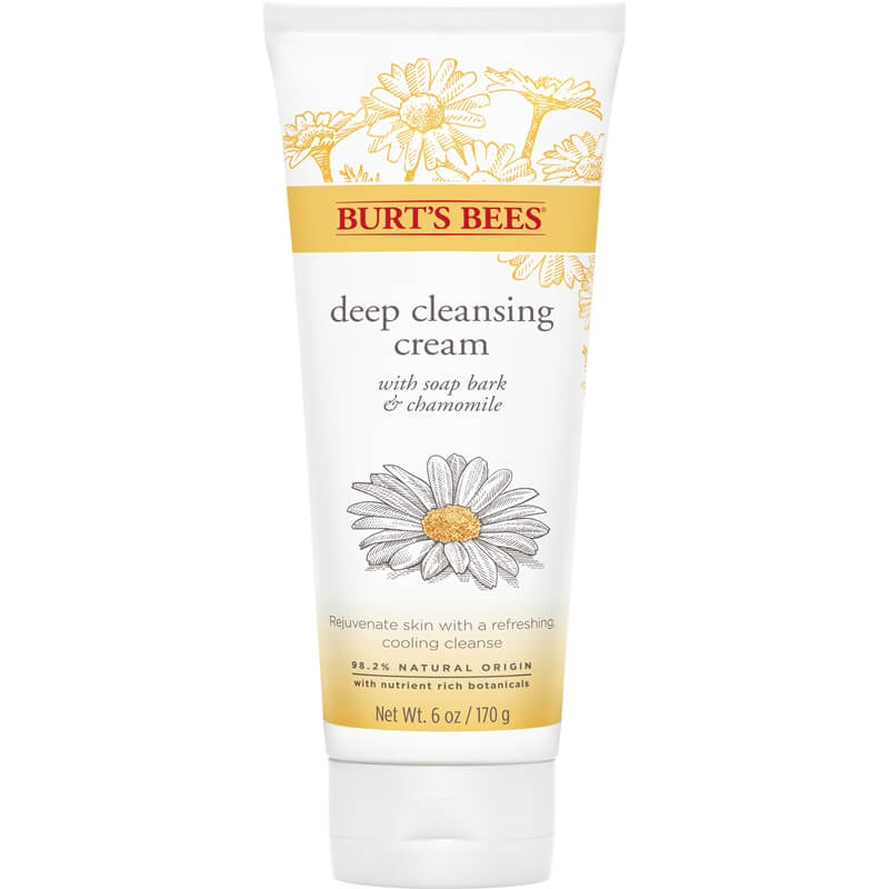 [Hcm]Sữa Rửa Mặt Soap Bark & Chamomile Deep Cleansing Cream - Burts Bees - 170G