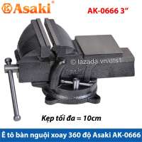 Ê Tô Bàn Nguội Xoay 360° Asaki Ak-0666 3 - Khả Năng Kẹp 10cm Ak-666 - Chuyên Dùng Để Kẹp Cố Định Các Chi Tiết Bạn Cần Gia Công.