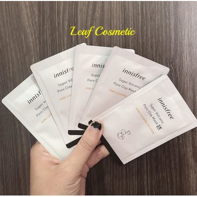 [Hcm]Sample [Gói] Mặt Nạ Đất Sét Mụn Đầu Đen Innisfree Super Volcanic Pore Clay Mask 2X Sản Phẩm Tốt Với Chất Lượng Độ Bền Cao Và Được Cam Kết Sản Phẩm Y Như Hình