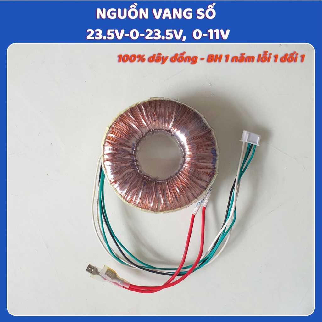 [23.4-0-23.4/0-11] Nguồn vang số 3BYQ01 LVD-D080043D0C Biến áp xuyến vang số  - Điện Tử Hợp Long