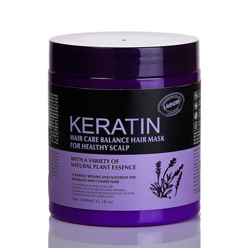 Kem hấp ủ tóc Keratin 1000ml – Cho Tóc Khỏe Hương Lavender
