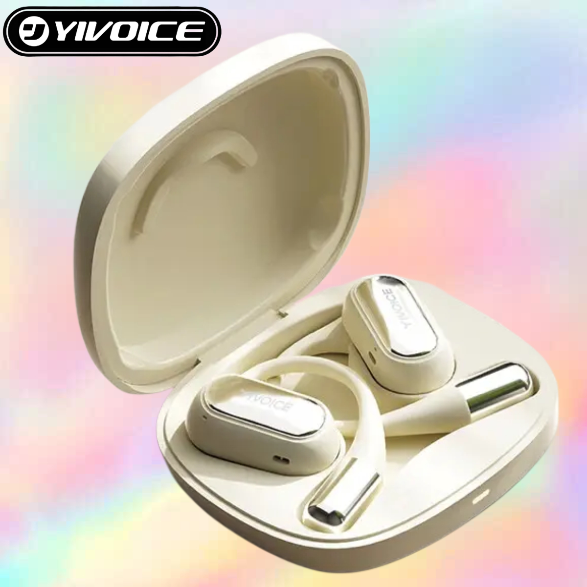 Tai nghe Bluetooth thể thao dạng mở Yivoice S900 công nghệ mới dẫn truyền âm thanh qua xương - Hàng 
