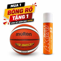 Bóng rổ Molten BG3200-2 số 5 6 7 - Tặng kim bơm - Chính hãng