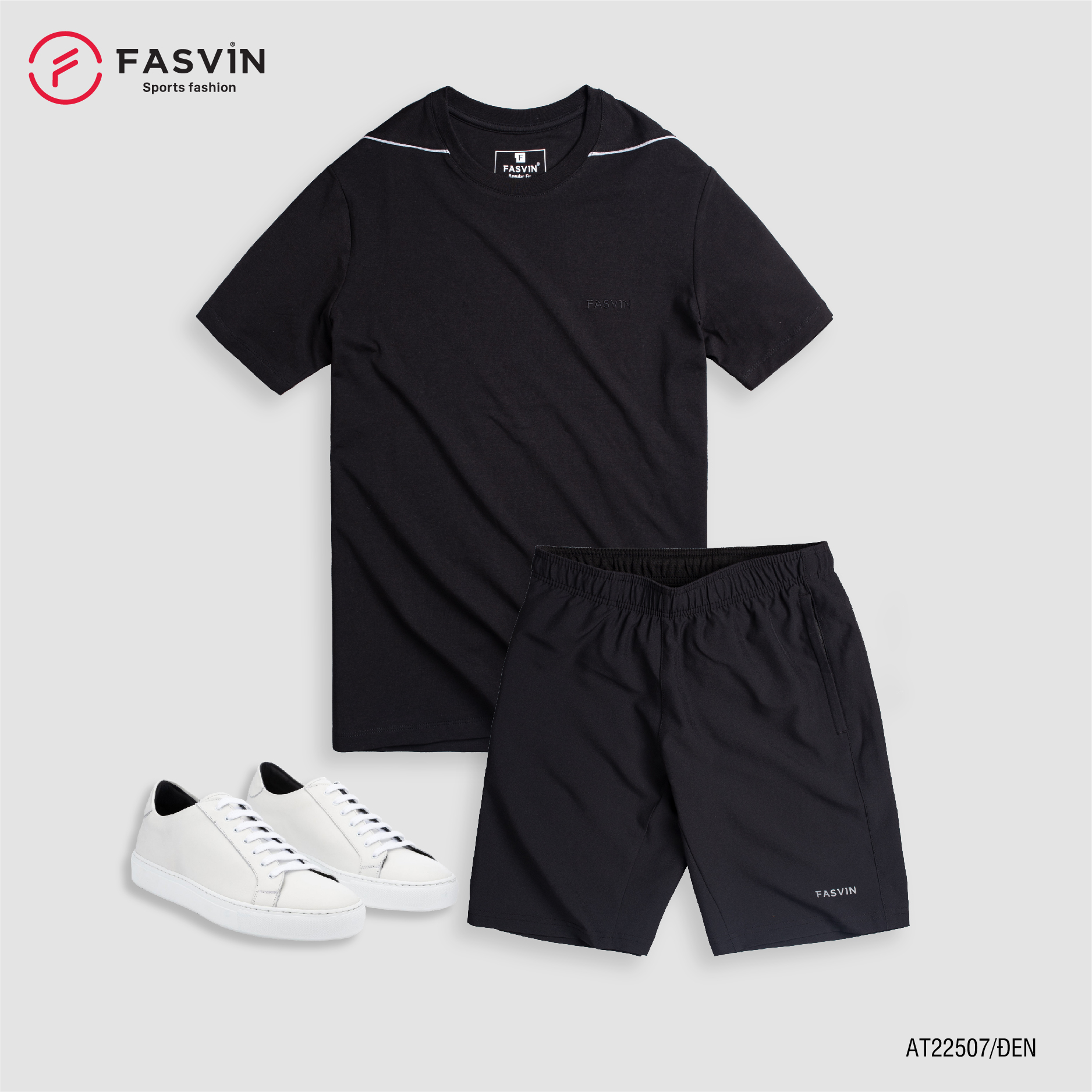 Bộ Quần Áo Thể Thao Nam FASVIN AT22507.HN Hàng Nhà Máy Chất Liệu tốt Phom Dáng Đẹp