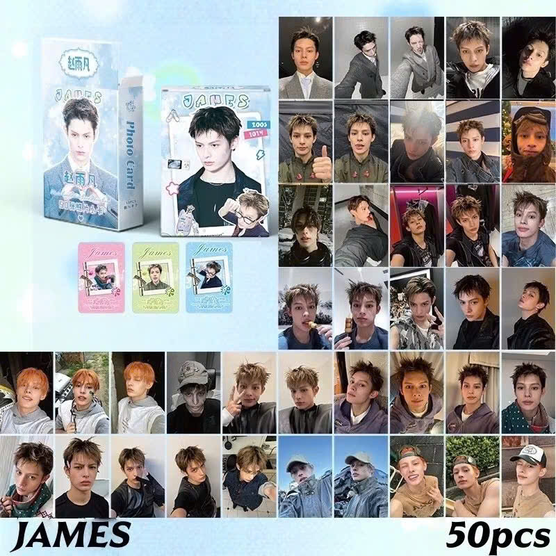 Set 50 photo card unoff Hologram CORTIS - JAMES 2026