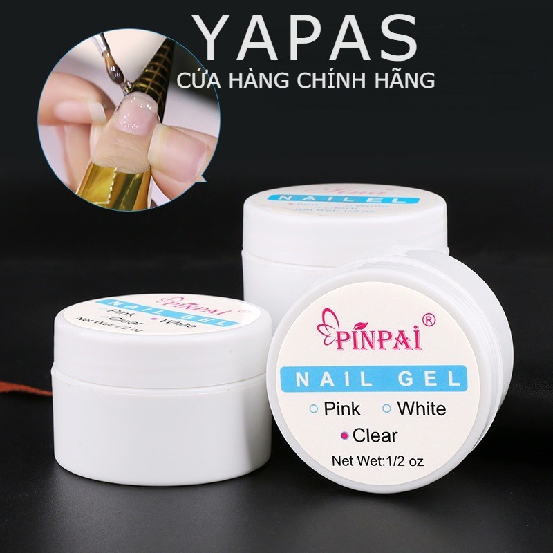 Gel Ẩn Xà Cừ Gel Clear Phụ Kiện Màu Trong Suốt Chuyên Dụng Cho Dân Làm Nail