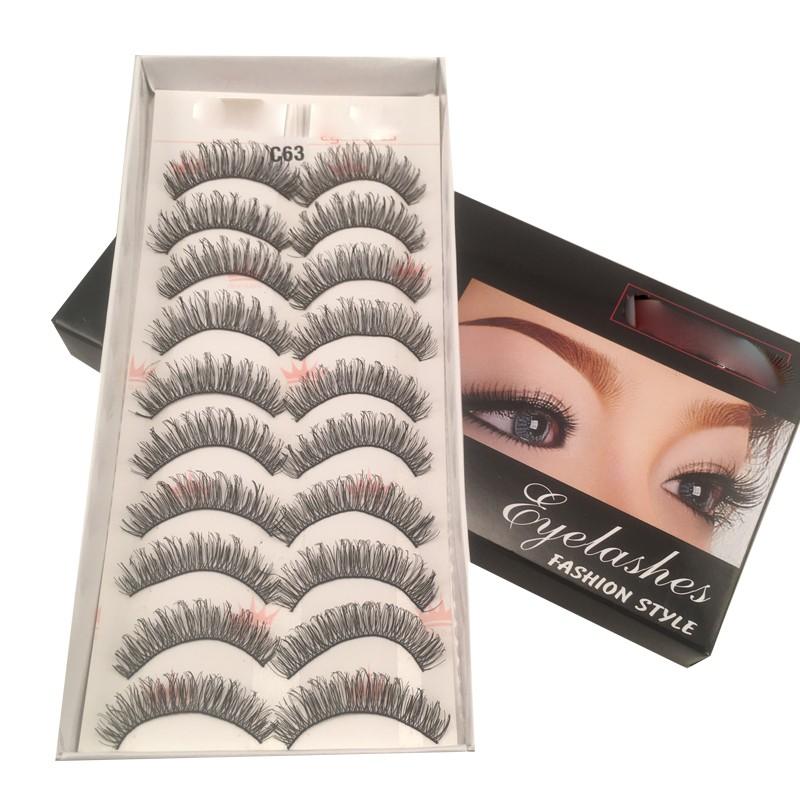 10 Cặp Mi Giả Eyelashes Fashion Style - Số C9