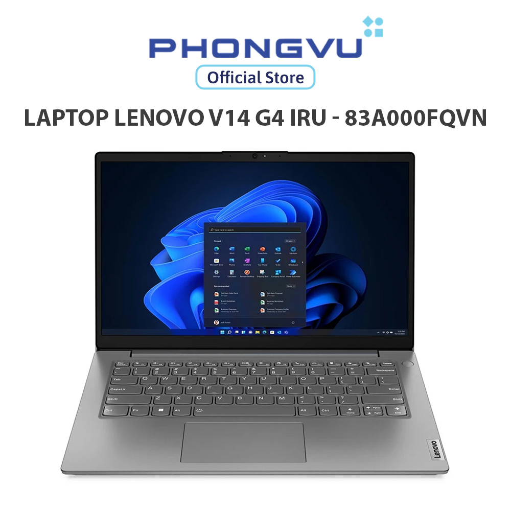 Laptop Lenovo V14 G4 IRU - 83A000FQVN (Core i5-13420H/ Onboard graphics/ 16GB/ 512GB/ Windows 11) -