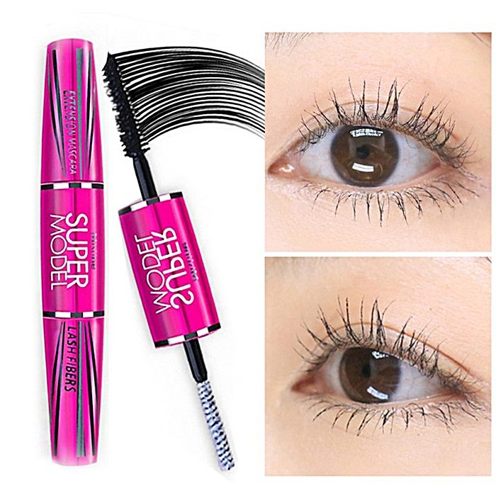 Mascara 2 Đầu Mistine Super Model Siêu Dày Và Cong Mi - 5.5G - Thái Lan